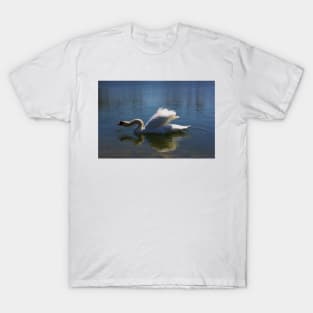 Swimming Swan in a Lake T-Shirt
